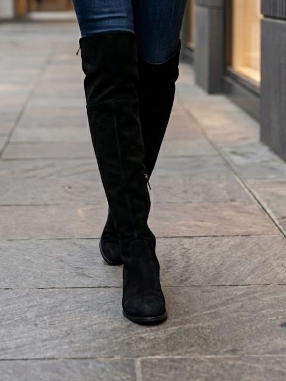 Black Over the Knee Boots 8